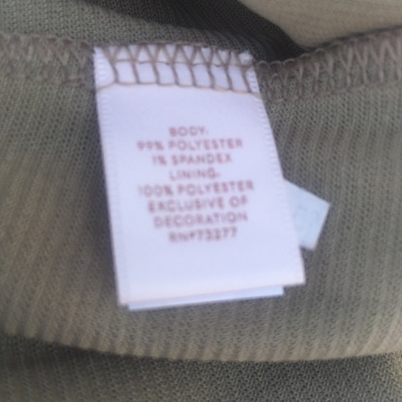 LC Lauren Conrad Ruffle Cold-Shoulder Dress - Picture 7 of 7